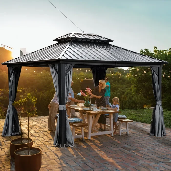 Aluminum Patio Gazebo 10 ft. x 10 ft