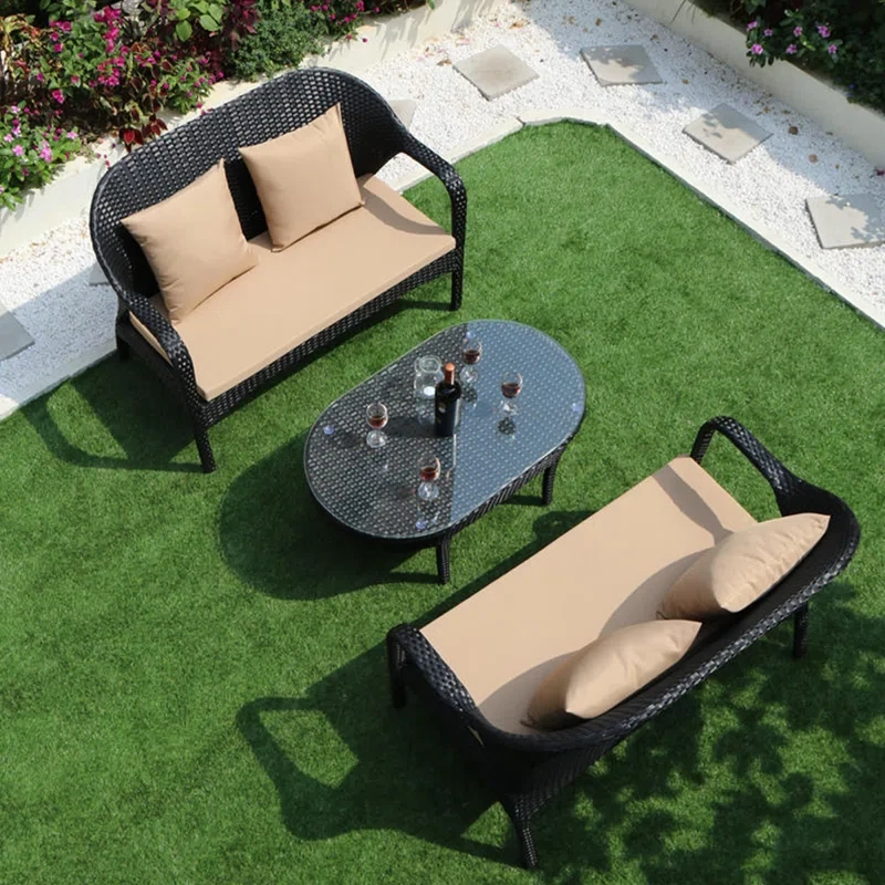 Donati 4 - Person Outdoor Seating Group with Cushions