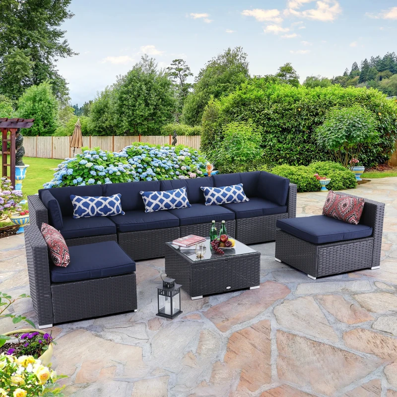 Mcgahan 6 - Person Outdoor Seating Group with Cushions