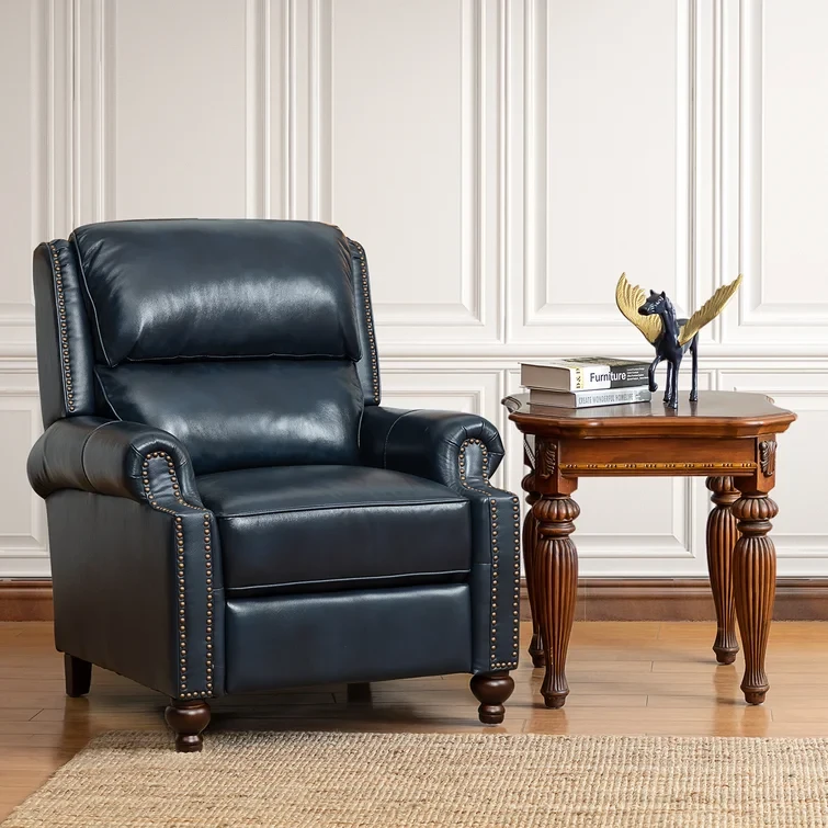 Adeesa Genuine Leather Recliner