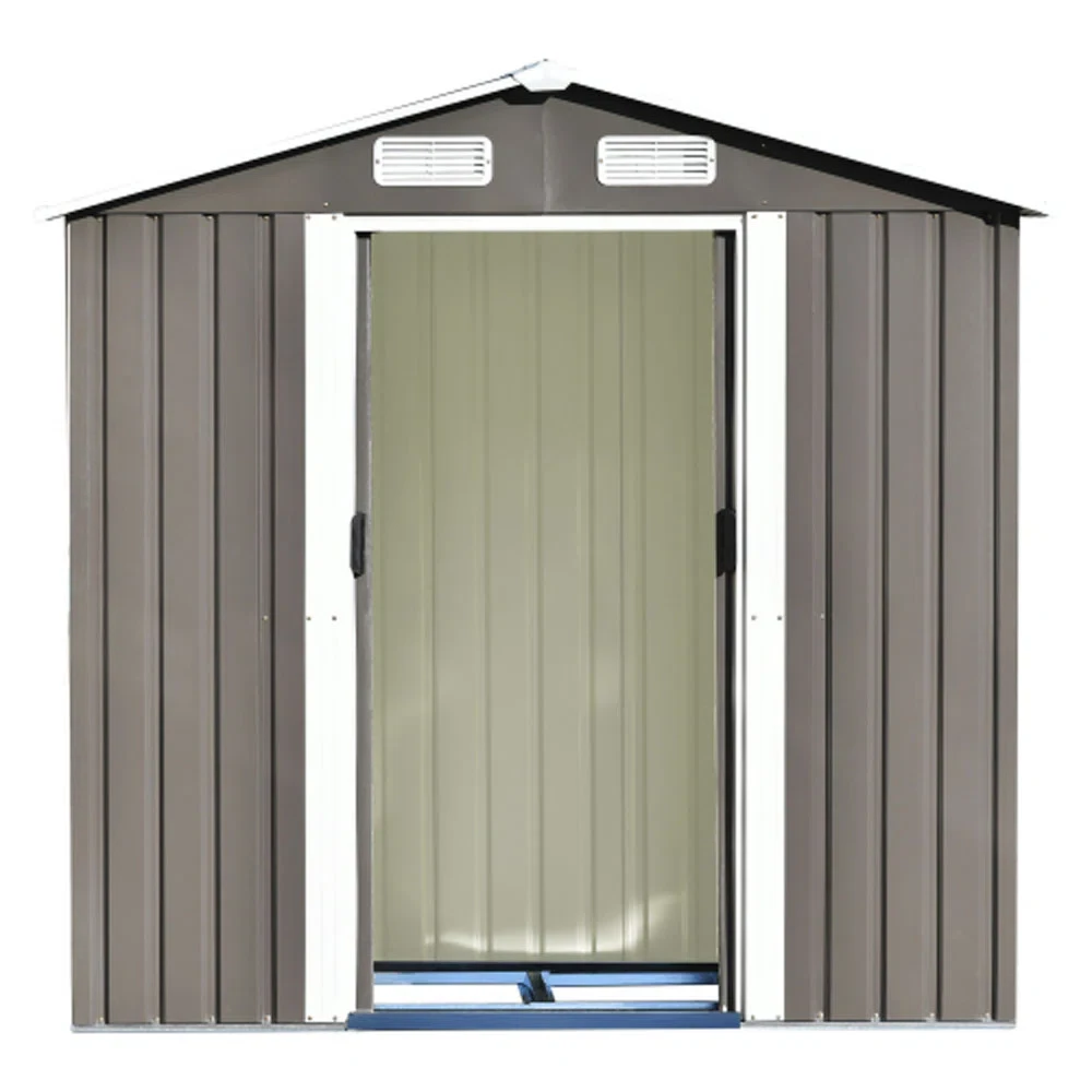 Myrikle 6 ft. 5 in. W x 4 ft. 4 in. D Steel Storage Shed