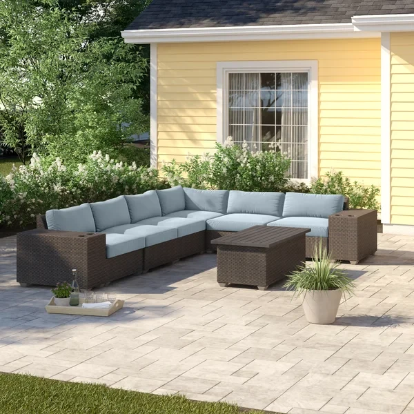 Anastase 5 - Person Outdoor Seating Group with Cushions