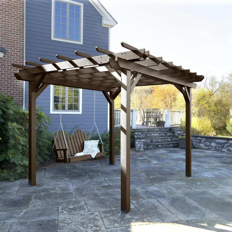 10 ft. W x 10 ft. D Highwood Bodhi Lawn & Garden Pergola