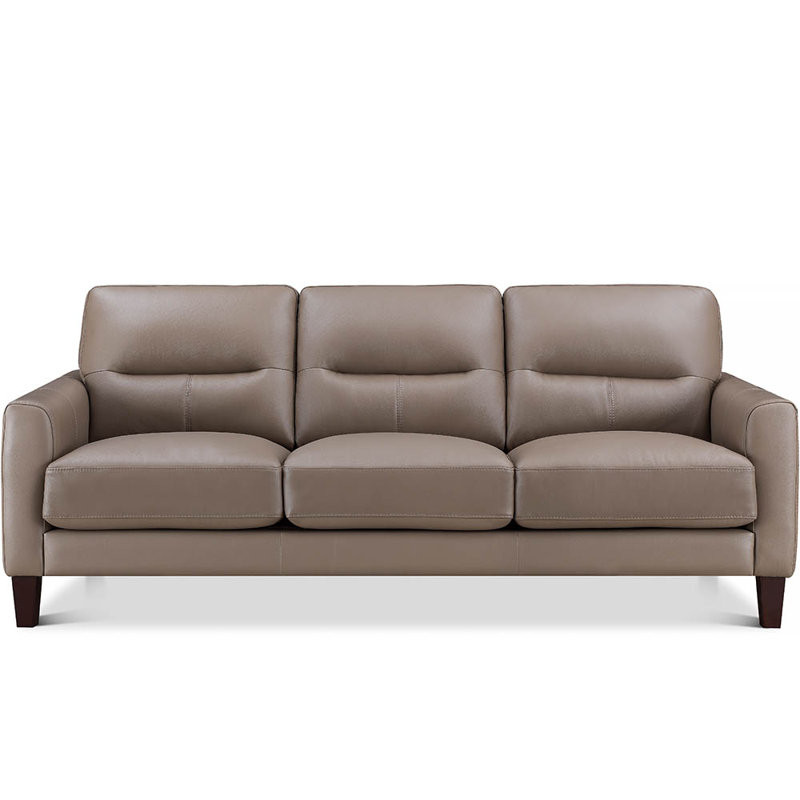 Schneider Top Grain Leather Sofa Couch