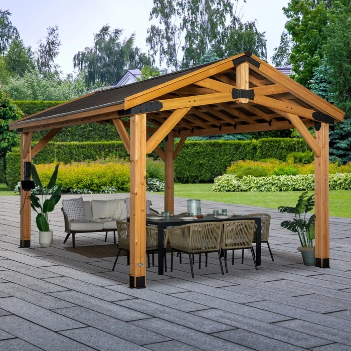 Backyard Discovery 14 Ft. W x 12 Ft. D Norwood Gazebo