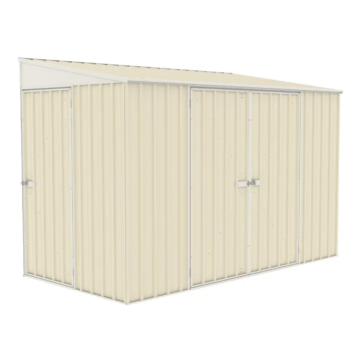 Durango 10 ft. W x 5 ft. D Metal Lean-To Bike Shed