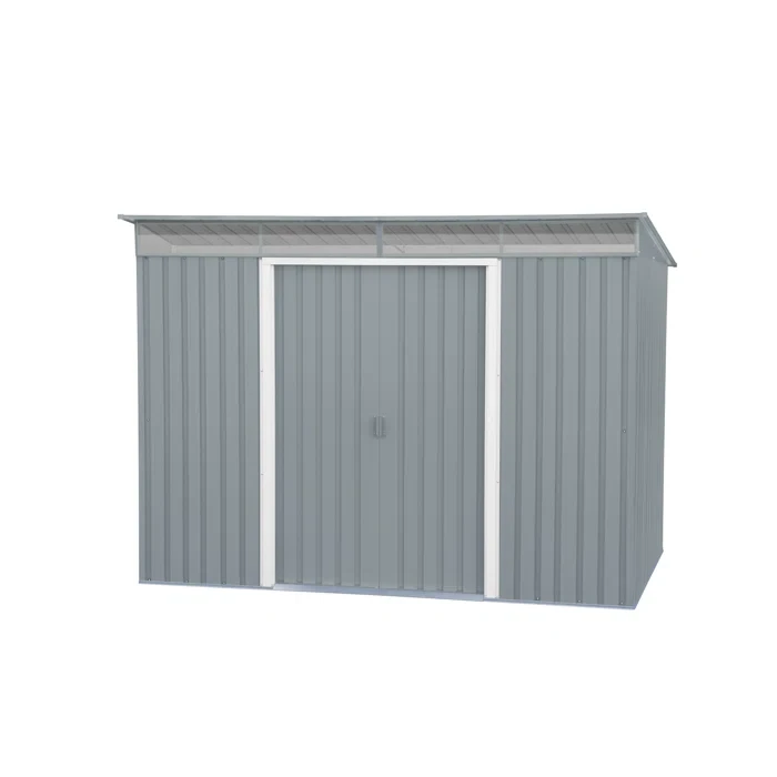 8 ft. W x 6 ft. D Metal Storage Shed