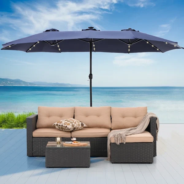 Alyah 4 - Person Outdoor Seating Group with Cushions