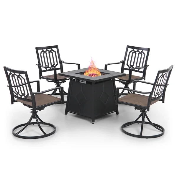 Alyah 4 - Person Outdoor Seating Group with Cushions