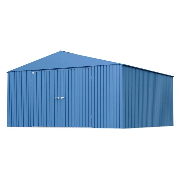 Elite 14 ft. W x 14 ft. D Metal Storage Shed