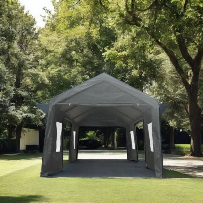 Iron Storage Canopy 12' x 20'