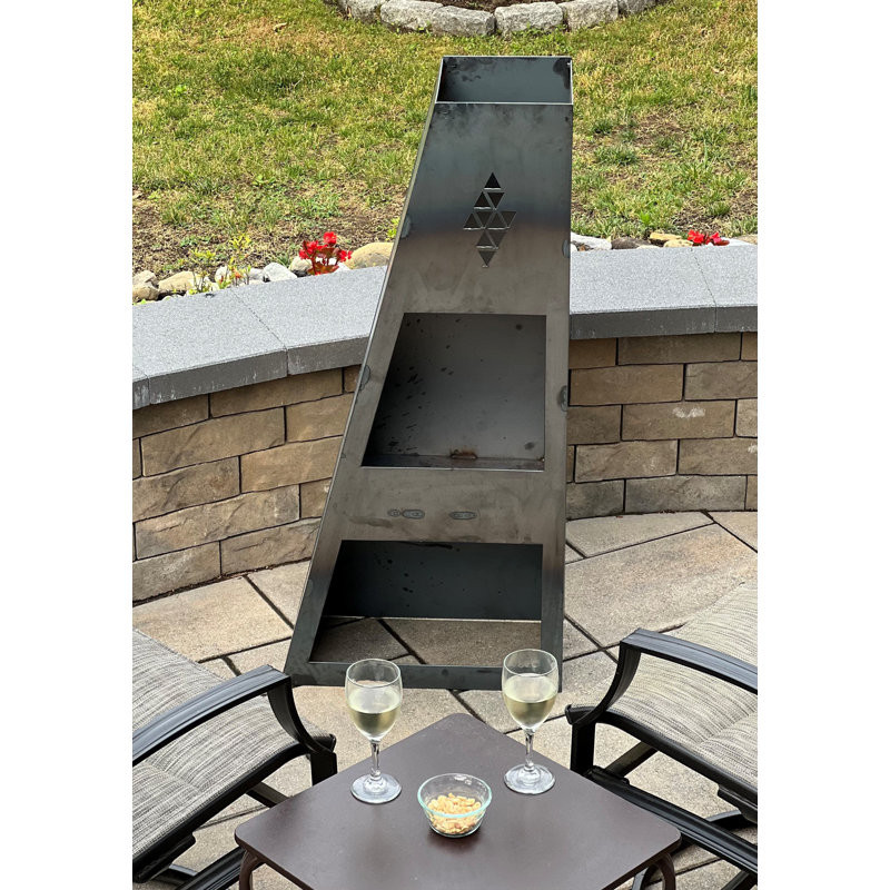 46" Outdoor Mini Fireplace