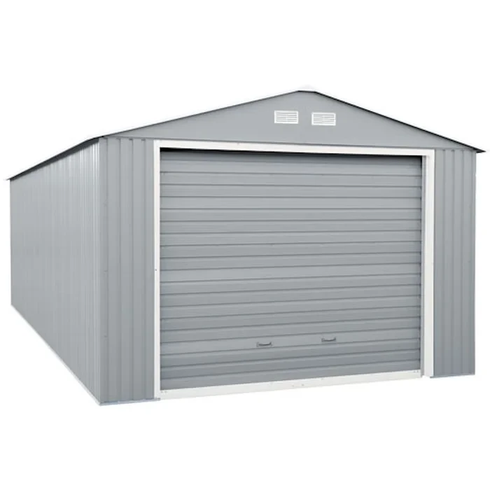 Imperial 12 ft. 2 in. W x 25 ft. 9 in. D Metal Storage Shed