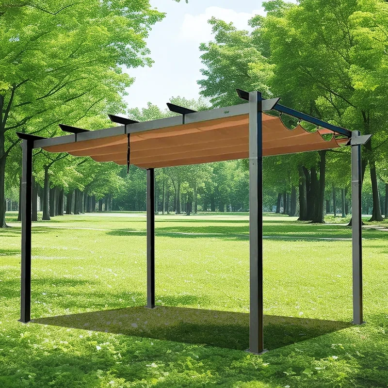 13 Ft. W x 10 Ft. D Aluminum Storage Canopy