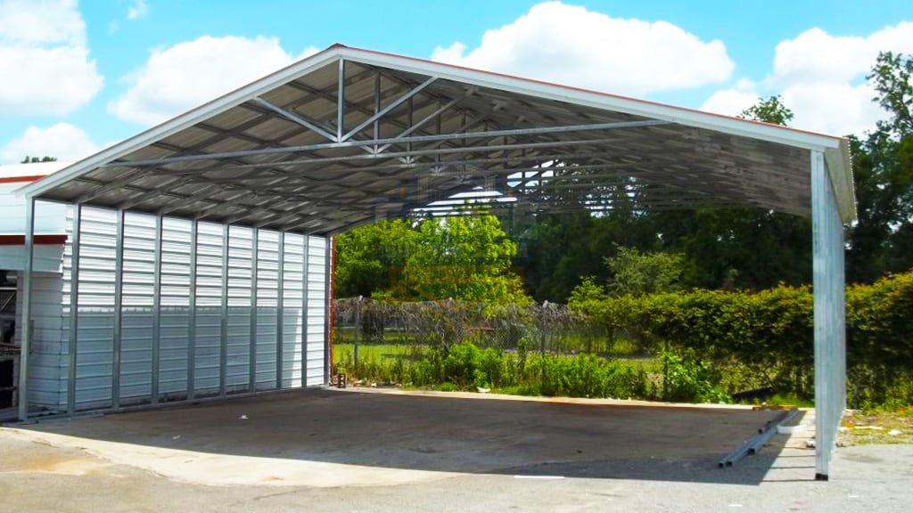 Metal Garage 40'x41' Commercial Carport