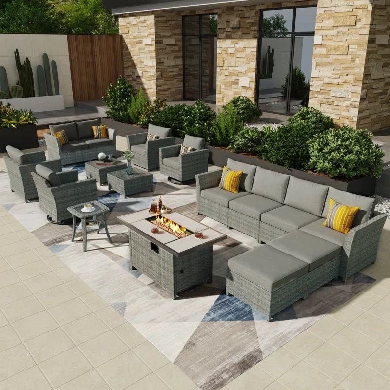 Loranda 16 Piece Seating Group with Cushions