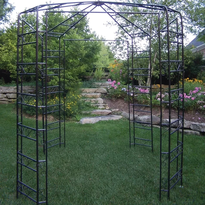 Wentzel 9 Ft. W x 9 Ft. D Metal Patio Gazebo