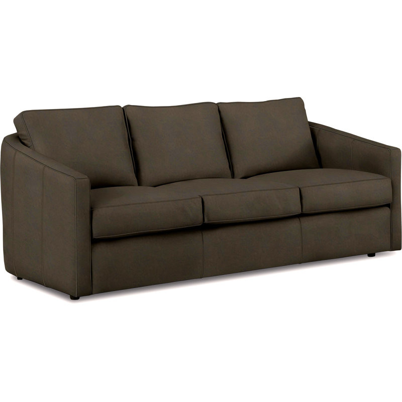 Miladie 84'' Leather Sofa