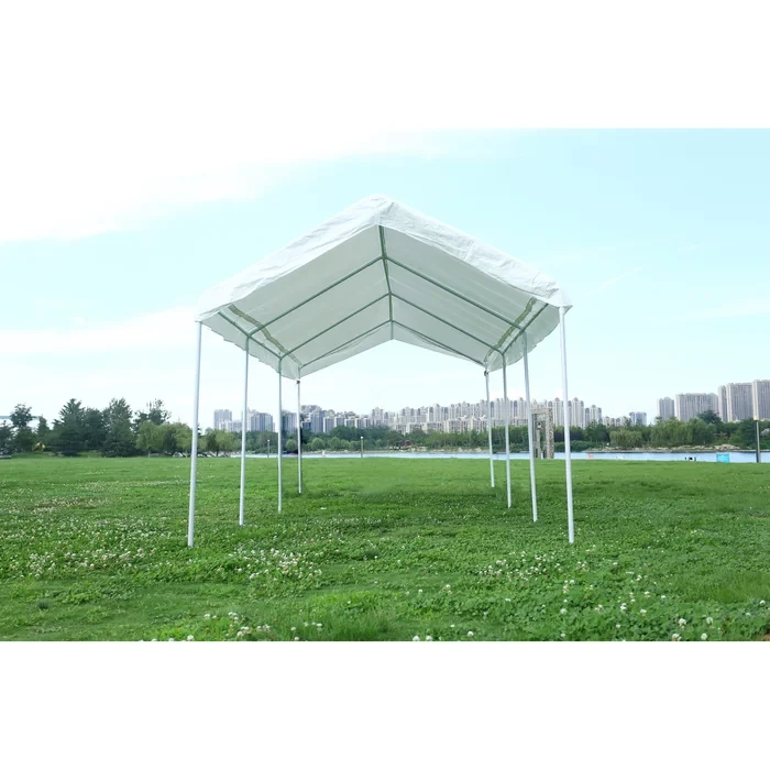 20 Ft. W X 10 Ft. D Metal Patio Gazebo