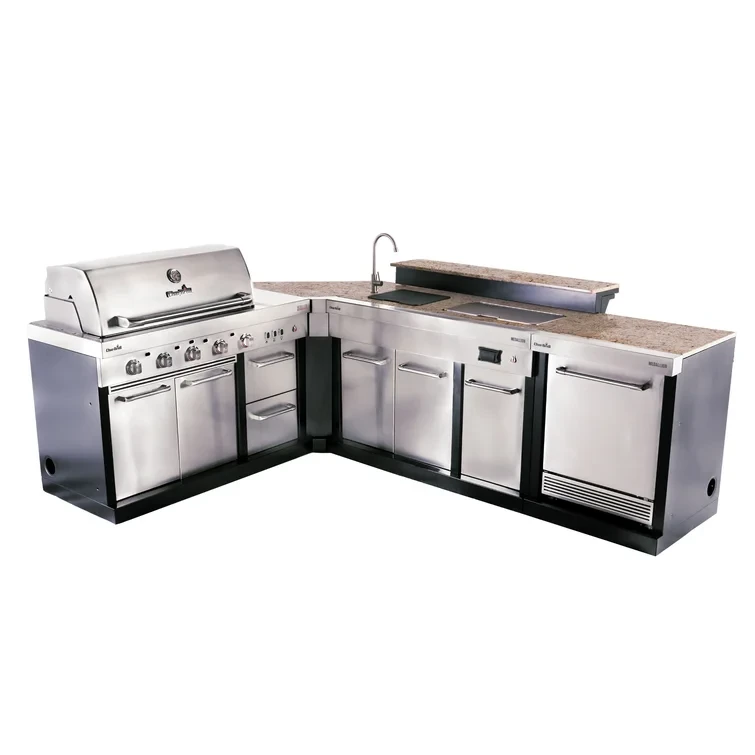 Charbroil Medallion Series 5-Piece Modular Outdoor Kitchen Set