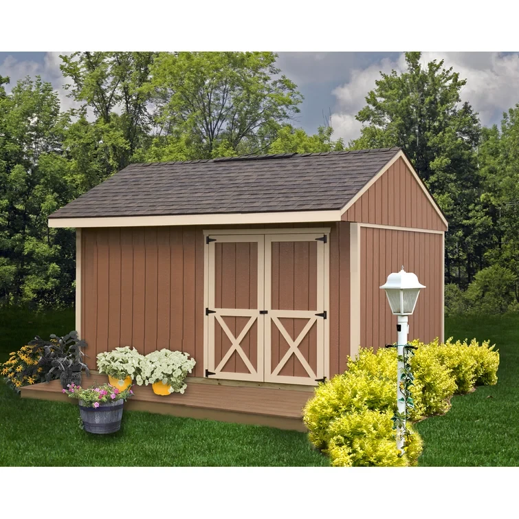 Northwood 10 ft. W x 14 ft. D Solid Wood Storage Shed