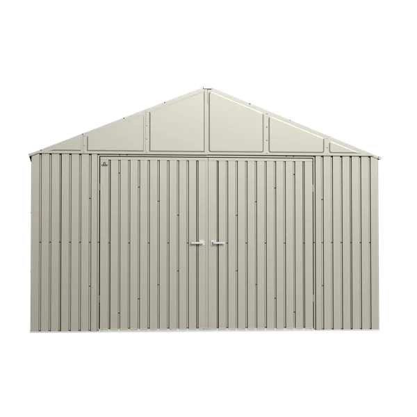 Elite 12 ft. W x 12 ft. D Galvalume Steel Storage Shed