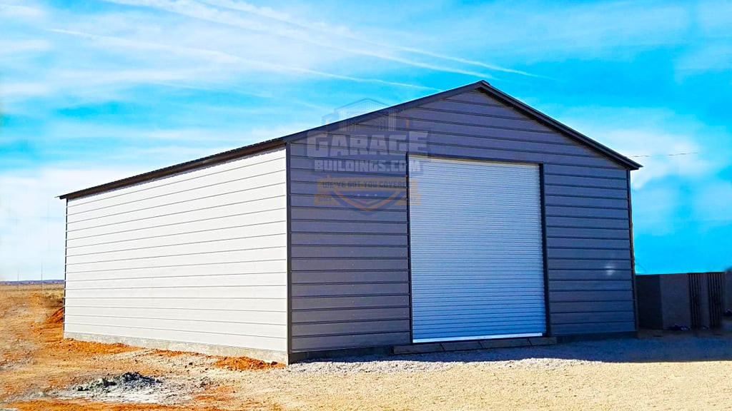 Metal Garage 22'x26' Storage Garage