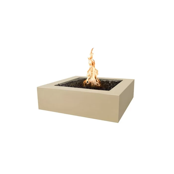 12" H x 42" W x 42" D Quad 12" Concrete Propane/Natural Gas Fire Pit