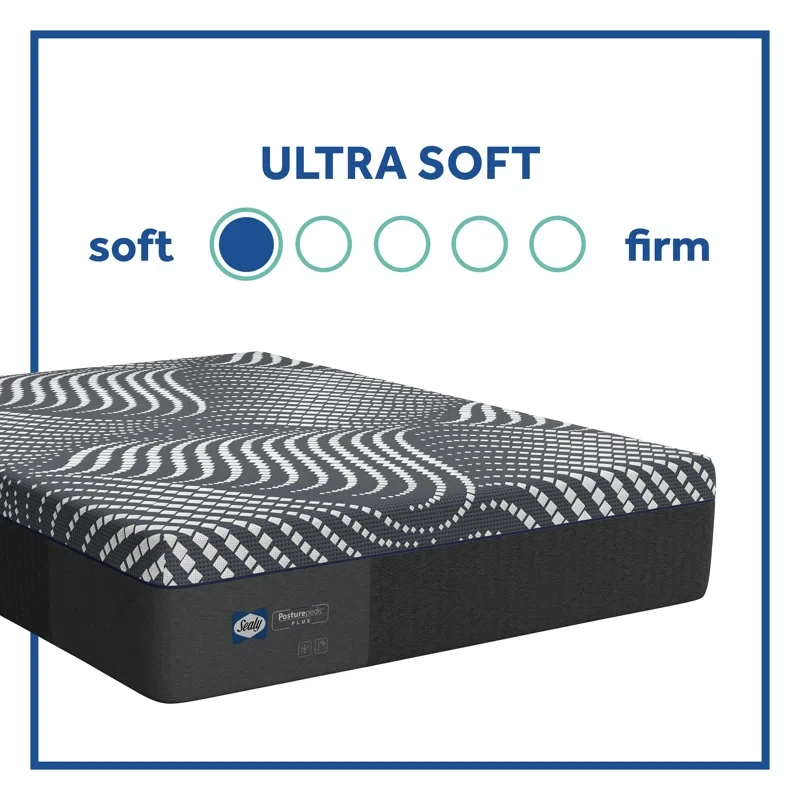 Sealy High Point 14" Ultra Soft Memory Foam Queen Size Mattress