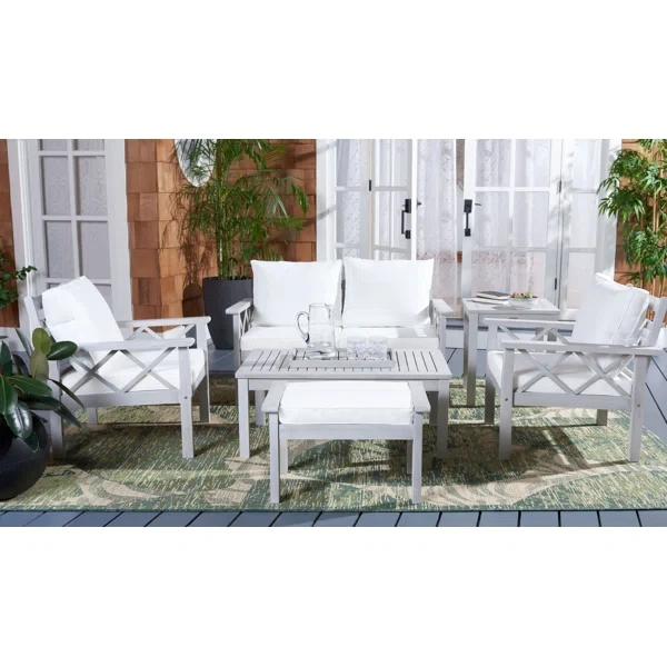 Petoskey 5 - Person Outdoor Seating Group with Cushions