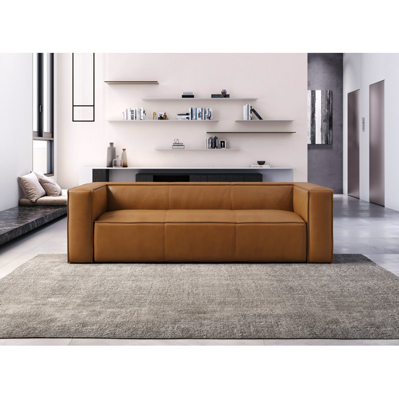 Mason Nikini Modern Genuine Leather Sofa