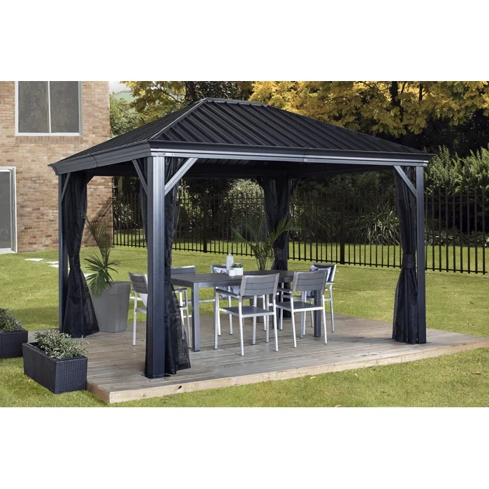 Sojag Marsala 10 Ft. W x 14 Ft. D Aluminum Gazebo