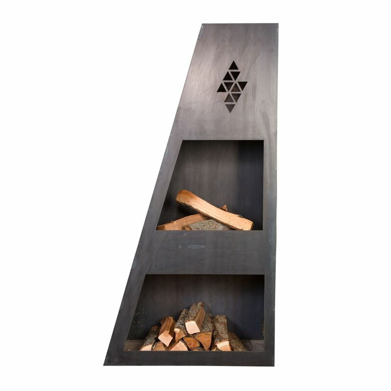 Falmer Flame King 66" Tall Outdoor Fireplace