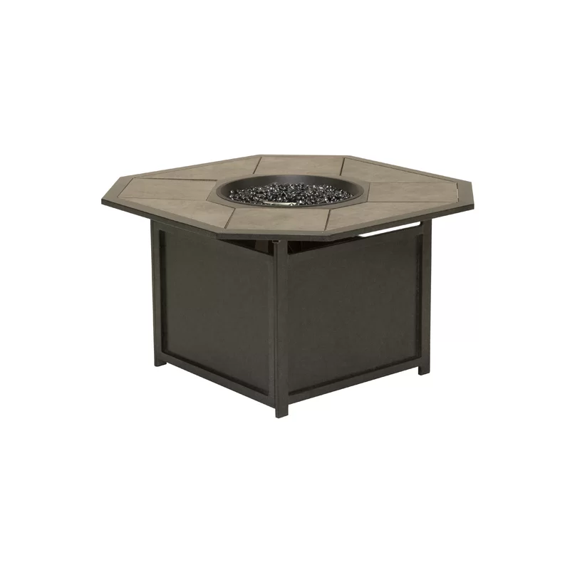 Devon Tile Top Aluminum Propane Fire Pit