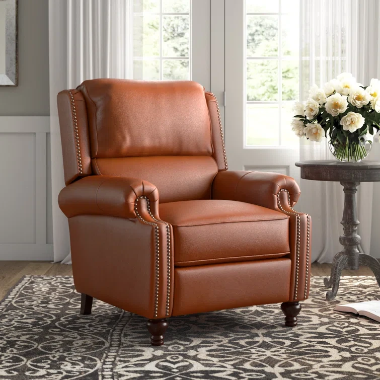 Adeesa Genuine Leather Recliner