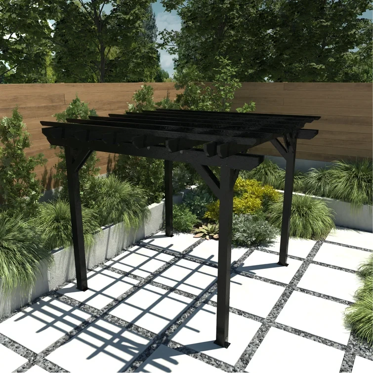 8 ft. W x 8 ft. D Ridgecrest Plastic Pergola