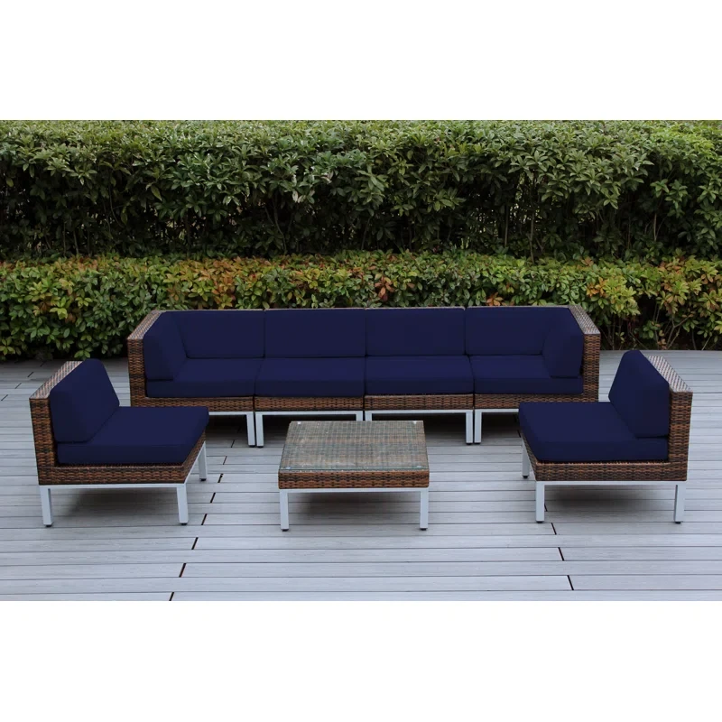 Ravshan 6 - Person Seating Group with Cushions