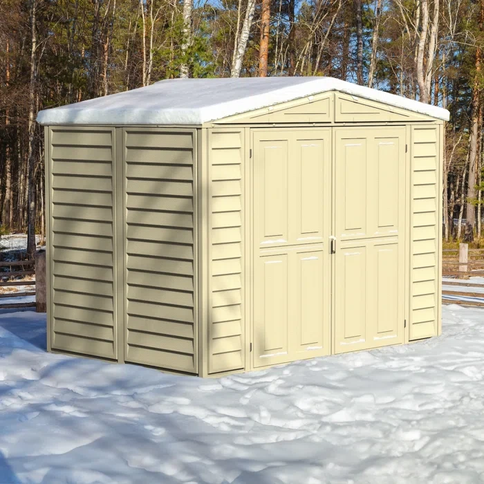 DuraMate 8 ft. W x 5.5 ft. D Plastic Storage Shed