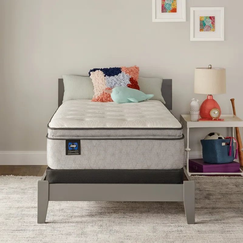 Sealy Essentials Oak Street 13" Plush Pillow Top Innerspring  Extra-long Twin Size Mattress