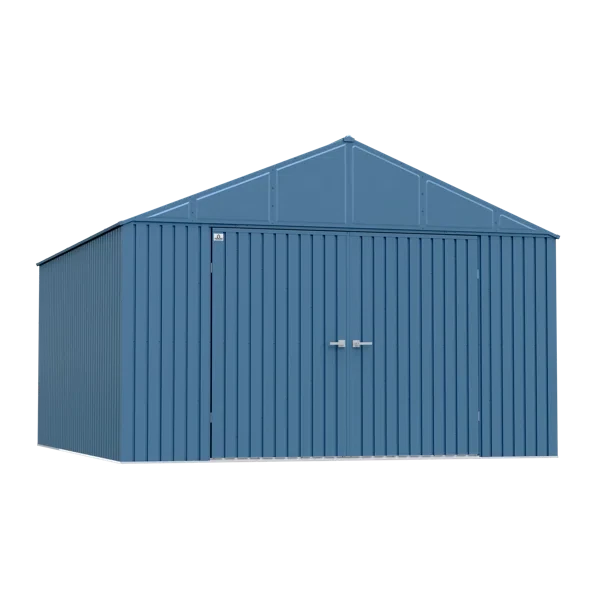 Arrow Elite 12 ft. W x 14 ft. D Galvanized Steel Storage Shed