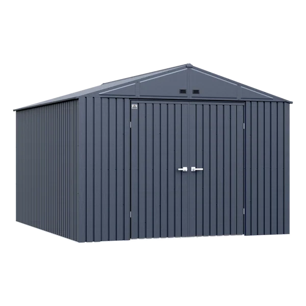 Arrow Elite 10 ft. W x 12 ft. D Galvanized Steel Storage Shed