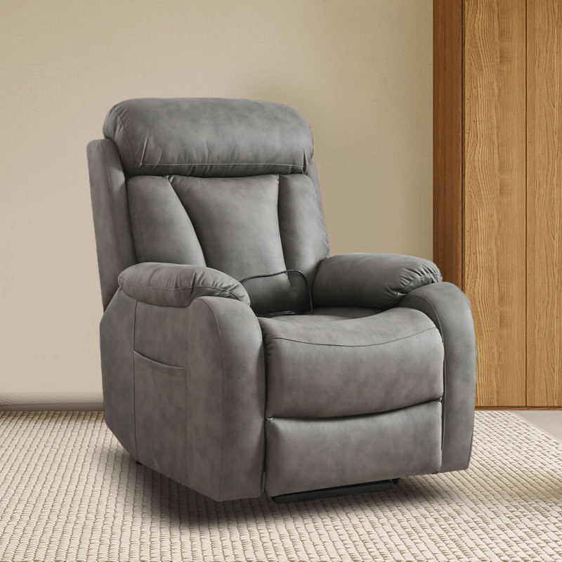 Nicolay Upholstered Power Reclining Home Theater Seat