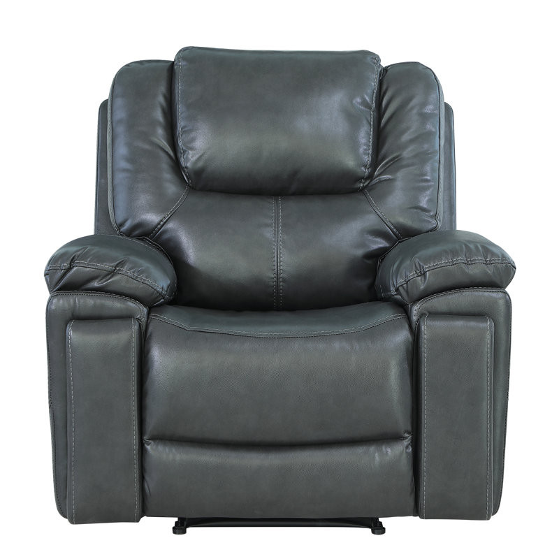 5108 CH Faux Leather Home Theater Seat with Cup Holder