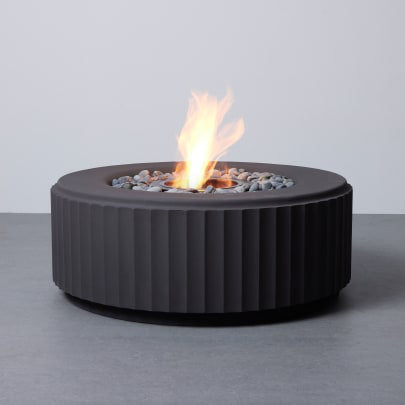 Dhane Bioethanol Fire Pit 15" H x 39" W x 39" D