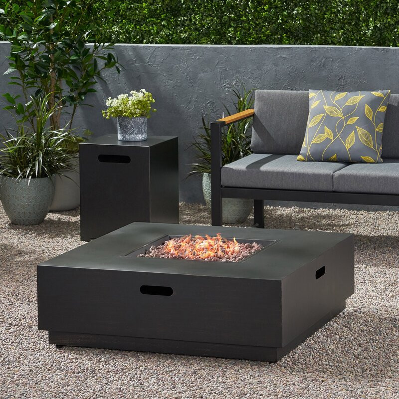 Dorset Iron Propane Fire Pit Table