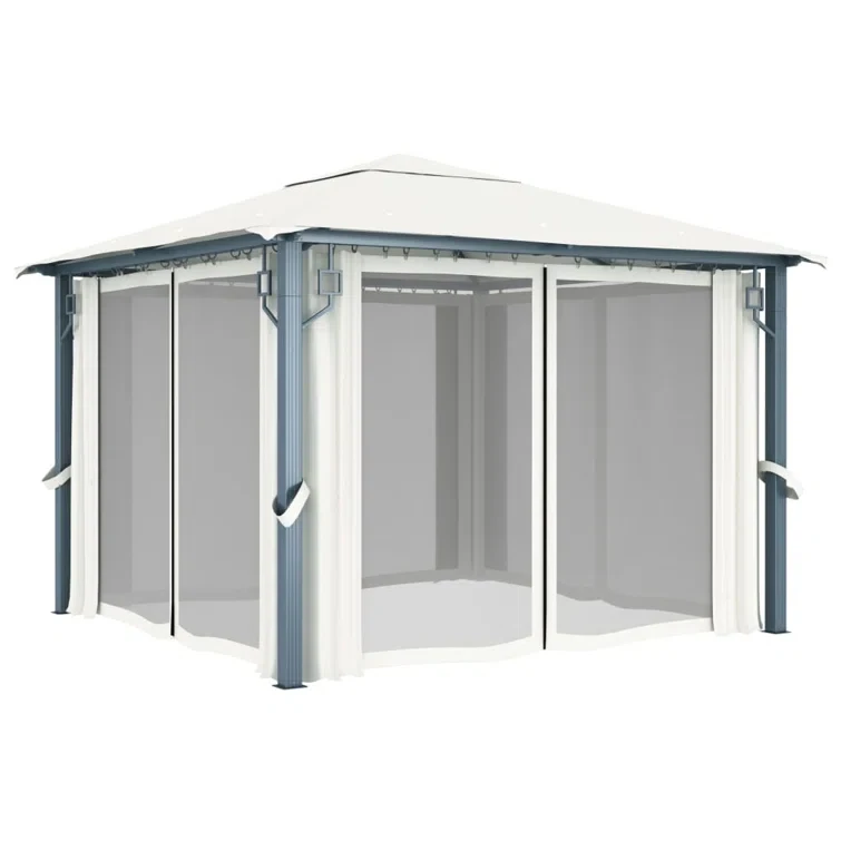 9.8 Ft. W x 9.8 Ft. D Steel Patio Gazebo