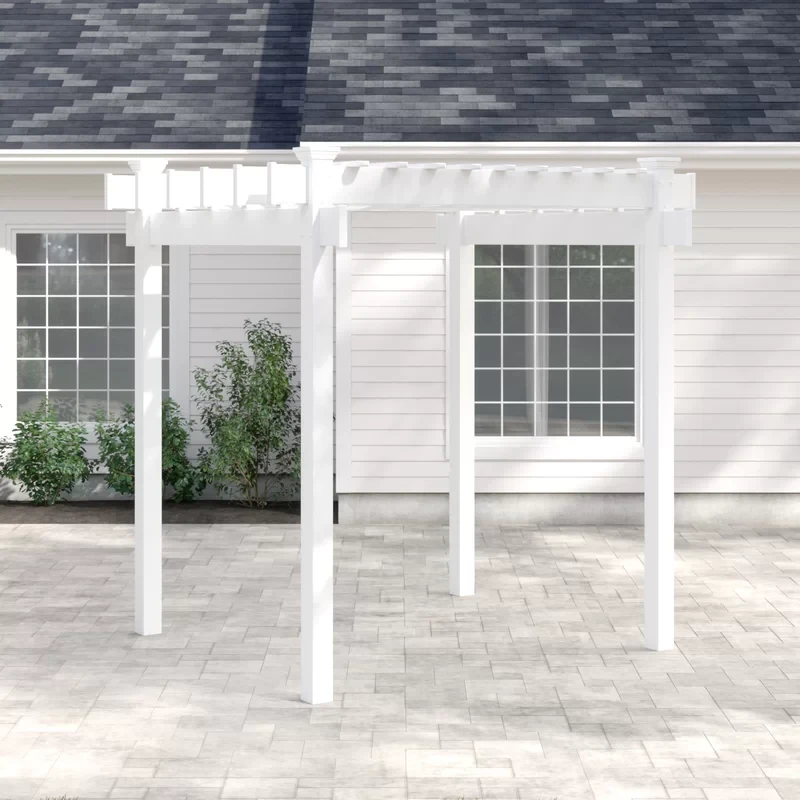 Tako 7.5 Ft. Vinyl Pergola