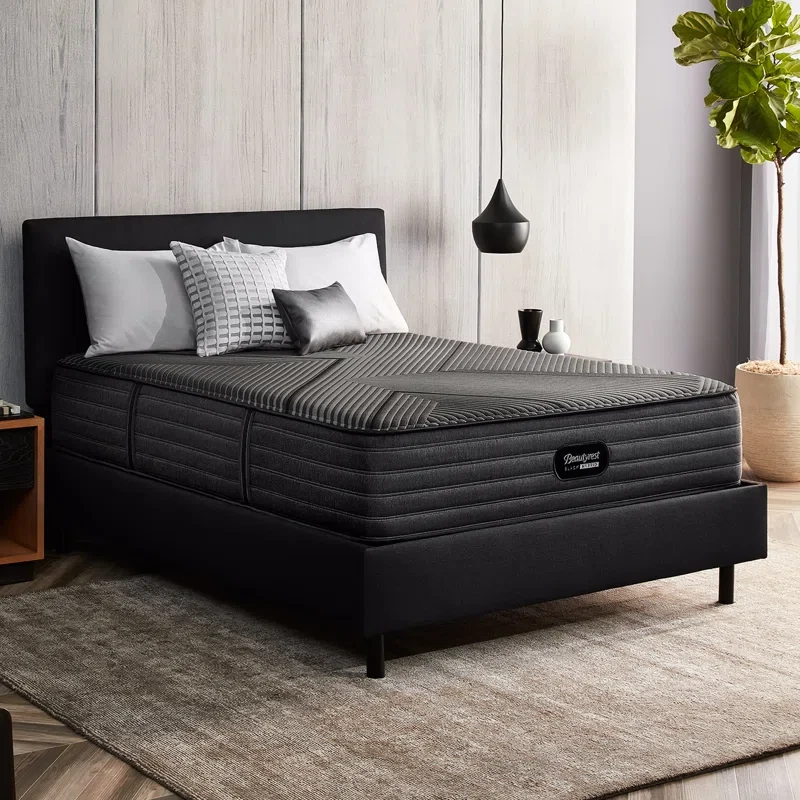 Beautyrest Black LX-Class Firm 13.5" Hybrid King Size Mattress