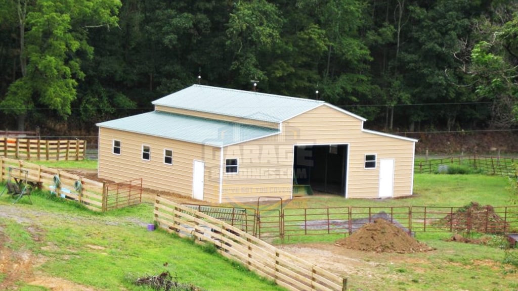 Metal Garage 42'x41' Carolina Barn