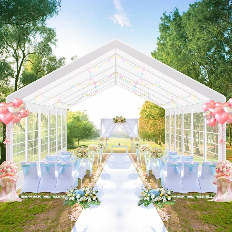 20x40 FT Heavy Duty Wedding Tent with 8 Removable Sidewalls